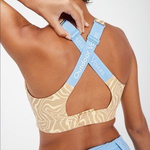 Outdoor Voices Circuit Bra Pampas Swirl